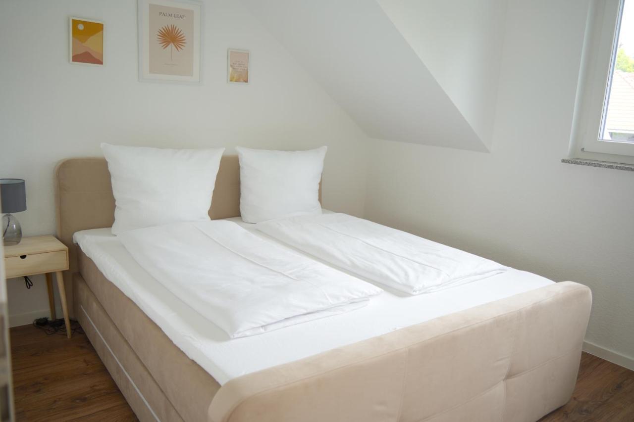 Exklusive Neubauwohnung Mit Wundervoller Aussicht Naehe Europapark Und Rulantica Burgheim Bagian luar foto