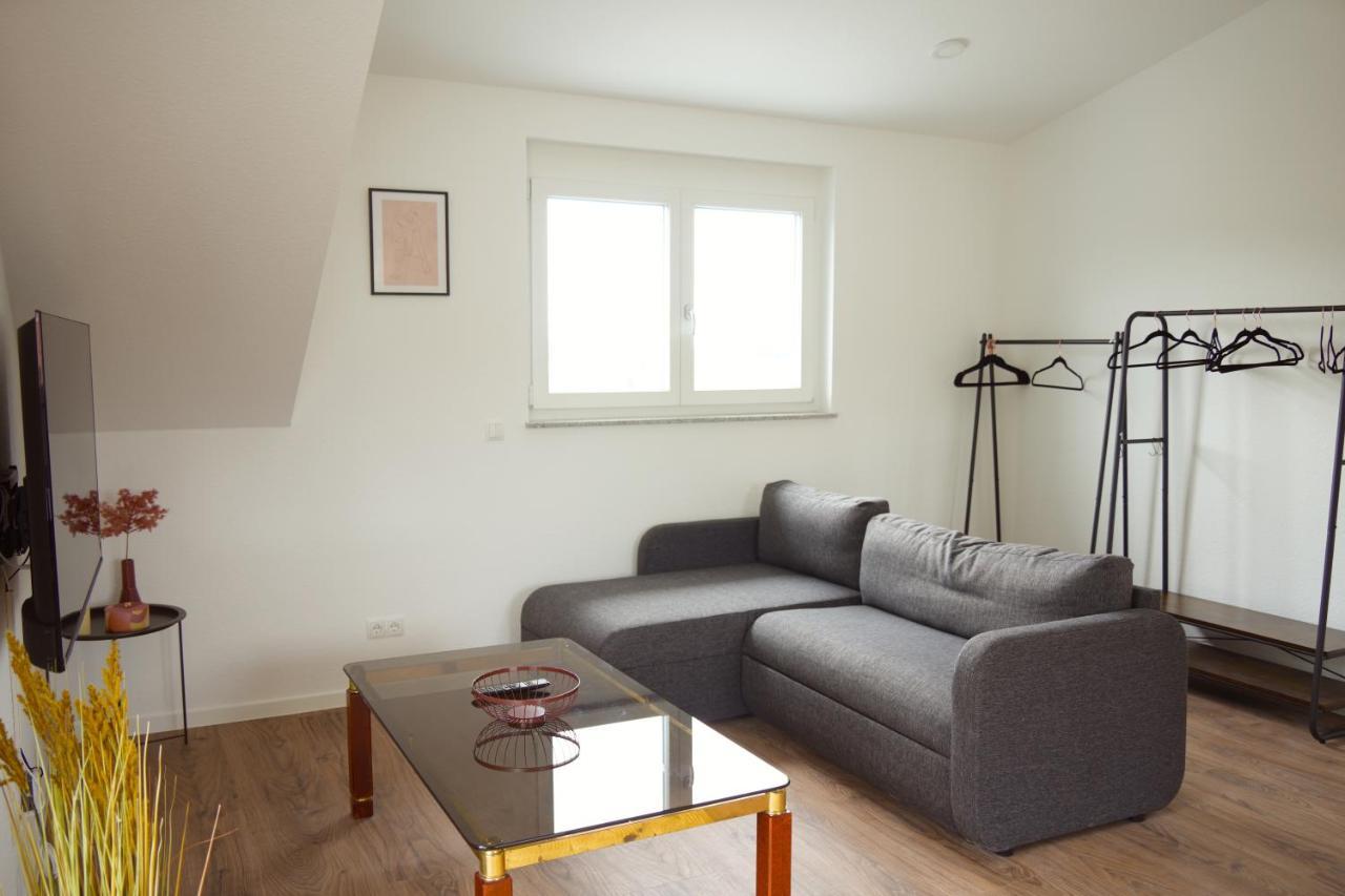 Exklusive Neubauwohnung Mit Wundervoller Aussicht Naehe Europapark Und Rulantica Burgheim Bagian luar foto