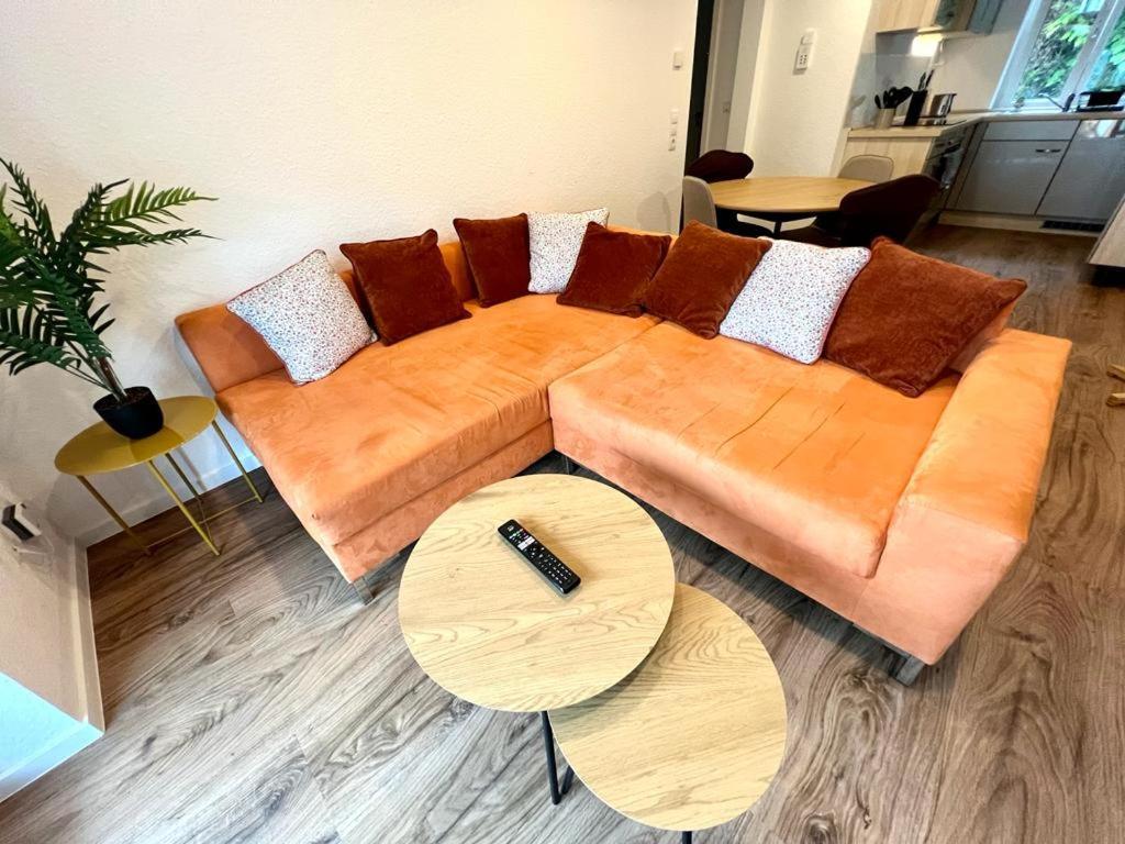Exklusive Neubauwohnung Mit Wundervoller Aussicht Naehe Europapark Und Rulantica Burgheim Bagian luar foto